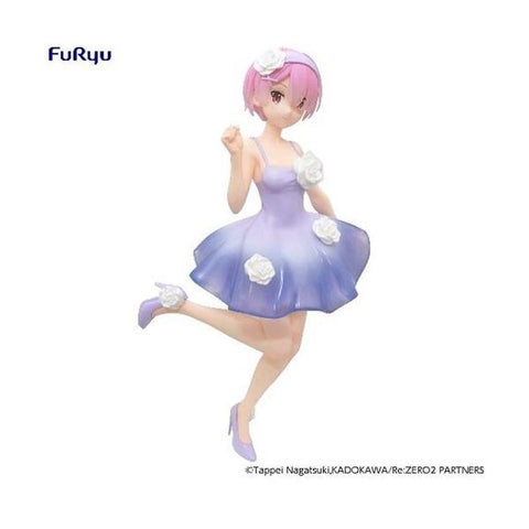 Re:ZERO Starting Life in Another World Trio Try It Figure Ram Flower Dress