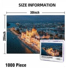 Harlington Hungarian Parliament 1000pc Jigsaw Puzzle