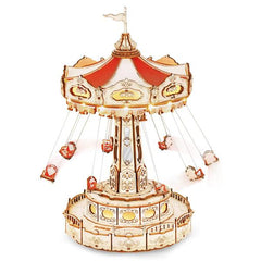 Robotime DIY Bookends Kit Fairytale Amusement Park