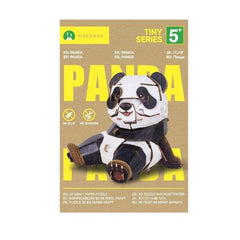 Makebug - 3D Kraft Paper Puzzle Tiny Panda