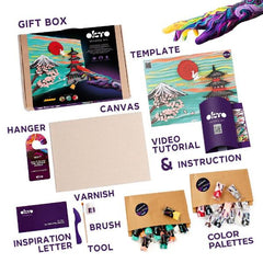 Okto Sensory Art 3D Creative Set - Japan