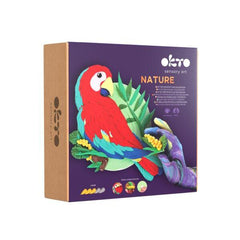Okto Sensory Art 3D Picture - Nature Macaw