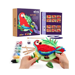 Okto Sensory Art 3D Picture - Nature Macaw