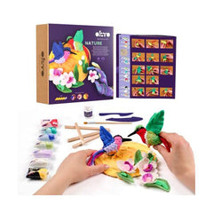 Okto Sensory Art 3D Picture - Nature Hummingbirds