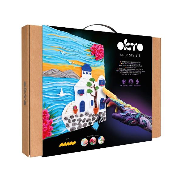 Okto Sensory Art 3D Creative Set - Santorini