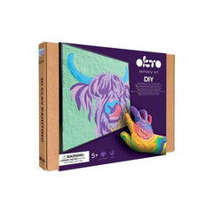 OKTO Coloring with Clay Set by Numbers - Irish Cow