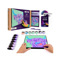 OKTO Coloring with Clay Set by Numbers - Irish Cow