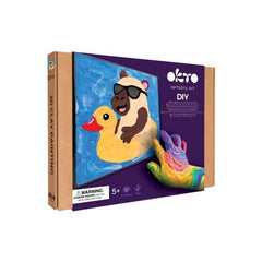 OKTO Coloring with Clay Set by Numbers - Capybara