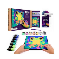 OKTO Coloring with Clay Set by Numbers - Black Cat