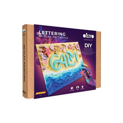 Okto Sensory Art 3D Lettering Kit - Calm