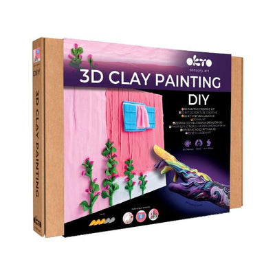 Okto Sensory Art 3D Creative Window Set - Pink Morning