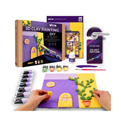 Okto Sensory Art 3D Creative Window Set - Lavender Midday