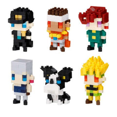 Nanoblock Mininano Mystery -JoJos Bizarre Adventure (Box of 6 Designs $44.99)