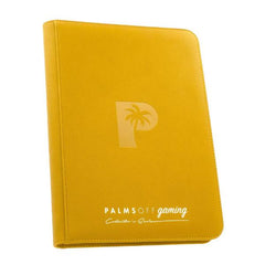 Palms Off Collector's Series 9 Pocket Zip Binder - Yellow