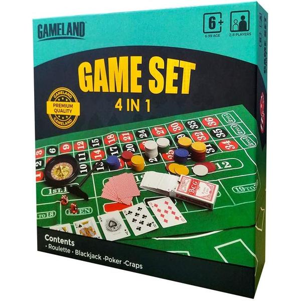 4 In 1 Game Set (Casino)