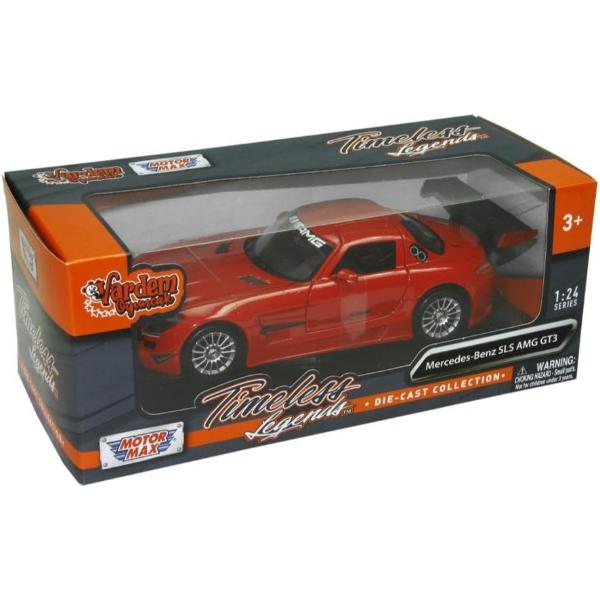 Timeless Legends - 1:24 Scale Mercedes-Benz Sls Amg GT3 [Silver] Diecast Vehicle