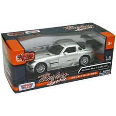 Timeless Legends - 1:24 Scale Mercedes-Benz Sls Amg GT3 [Silver] Diecast Vehicle