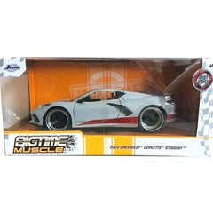 Big Time Muscle - 2020 Chevrolet Corvette Stingray 1:24 Scale Diecast Vehicle