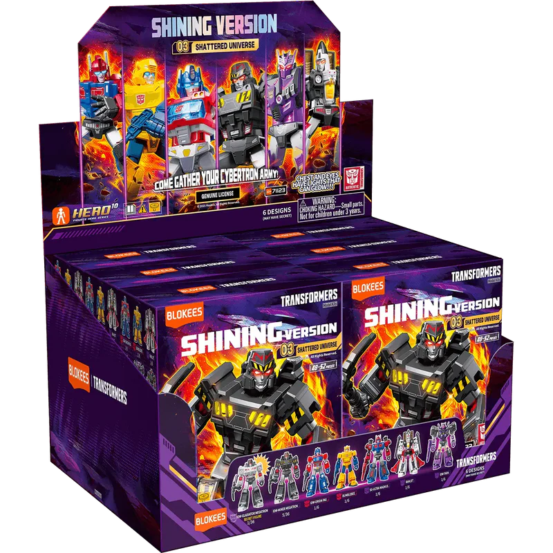 Transformers Shining Version 03 Shattered Universe Blokees Blind Box