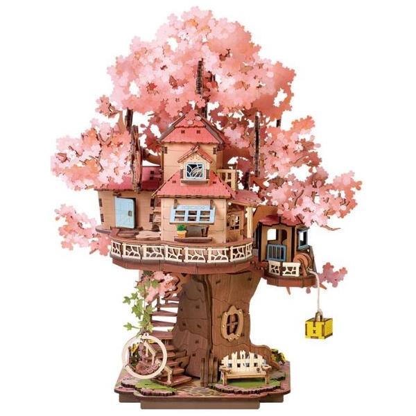 Robotime Sakura Tree House DIY Wooden Kit