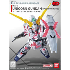 SD Gundam EX-Standard Unicorn Gundam Destroy Mode