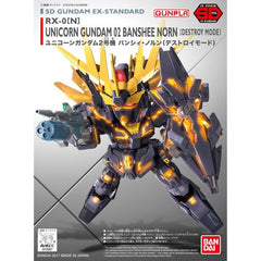 SD Gundam Ex-Standard Unicorm Gundam 02 Banshee Norn Destroy Mode