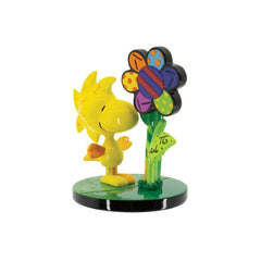 Peanuts By Britto - Woodstock Flower Mini Figurine