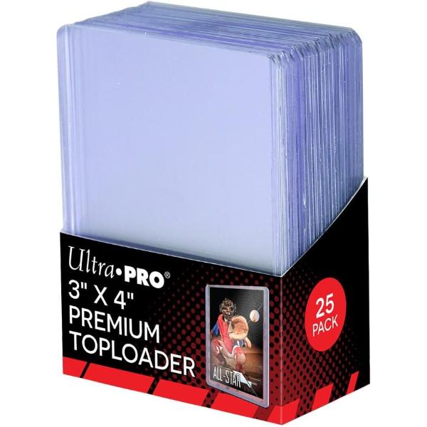ULTRA PRO Toploader - Regular 3x4 25pt Clear