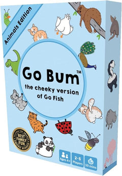 Go Bum Card Game Animals Edition