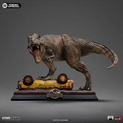 Jurassic Park – T-Rex Attack Icons Statue