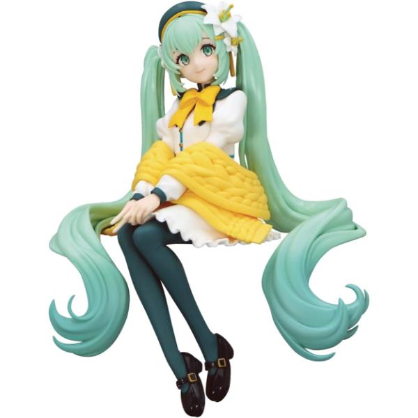 Hatsune Miku Noodle Stopper Figure Flower Fairy Lily White Version