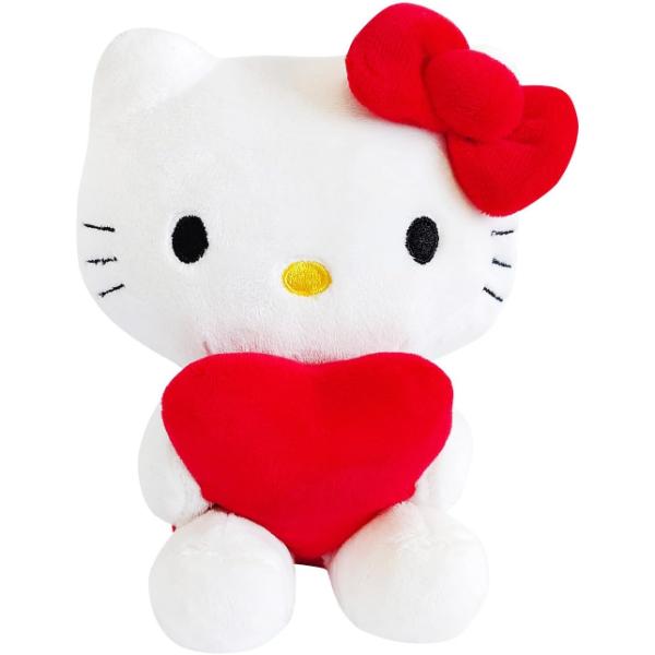Hello Kitty And Friends - Hello Kitty Eco Plush Heart Medium Approx. 14cm