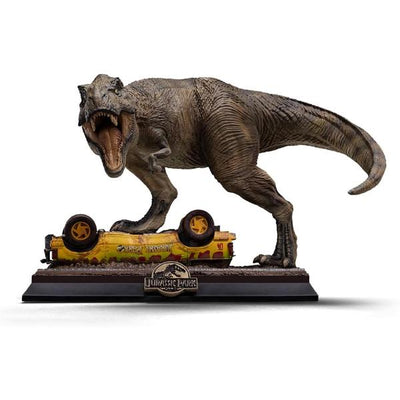 Jurassic Park – T-Rex Attack Icons Statue