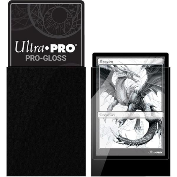 ULTRA PRO Deck Protector Sleeves - 100ct Black - Standard