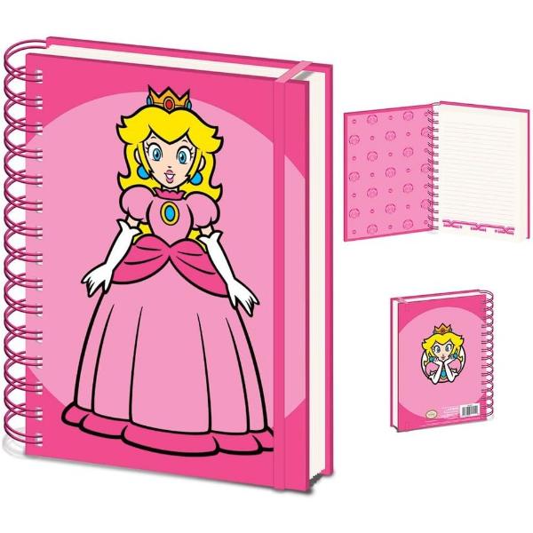 Super Mario - Princess Peach A5 Wiro Notebook
