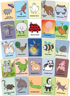 Go Bum Card Game Animals Edition