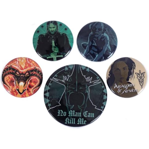 Lord Of The Rings (Be Bold) Badge Pack