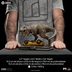 Jurassic Park – T-Rex Attack Icons Statue