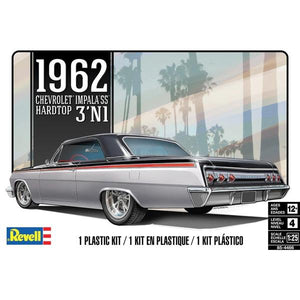 REVELL 62 Chevy Impala Hard Top 3n1 1:25