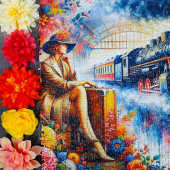 JaCaRou Elegance Meets Steam 1000pc Jigsaw Puzzle