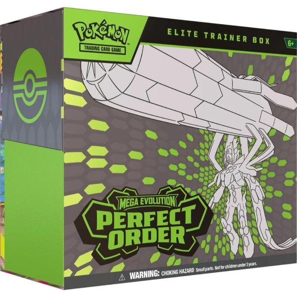 Pokemon TCG Mega Evolutions 3 Perfect Order Elite Trainer Box