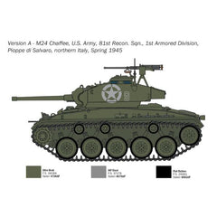 ITALERI 1/35 M24 Chaffee U.S. Light Tank