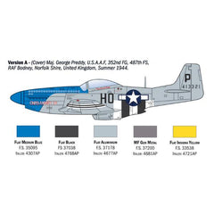 ITALERI 1/72 P-51D Mustang Aces