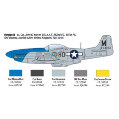 ITALERI 1/72 P-51D Mustang Aces
