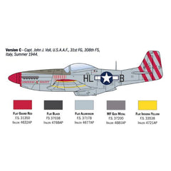 ITALERI 1/72 P-51D Mustang Aces