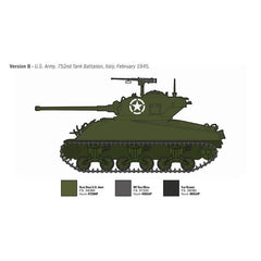 ITALERI 1/35 M4A3 76MM WET SHERMAN