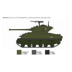 ITALERI 1/35 M4A3 76MM WET SHERMAN