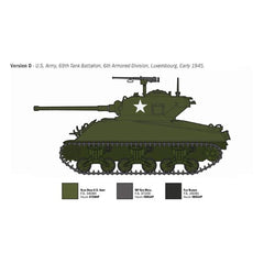 ITALERI 1/35 M4A3 76MM WET SHERMAN