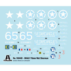 ITALERI 1/35 M4A3 76MM WET SHERMAN
