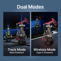 Robotime Industrial City Oil Pump Jack